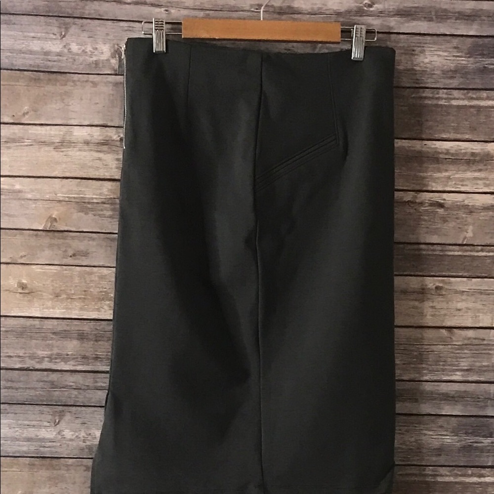 Gray Work Skirt Have Plus